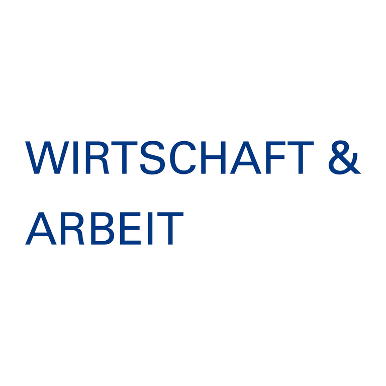 Themenbereich: Wirtschaft & Arbeit Schriftzug: Wirtschaft & Arbeit