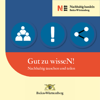 Gut zu wissen – Nachhaltig tauschen und teilen Gut zu wissen – Nachhaltig tauschen und teilen