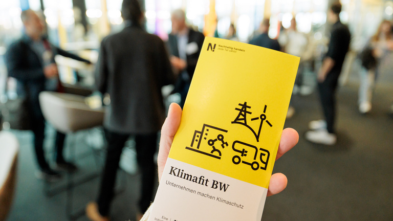 Flyer von Klimafit BW